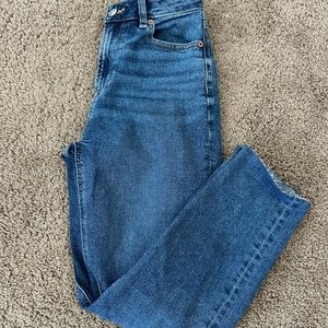 Straight High waisted jeans